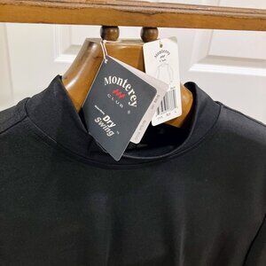 Monterey Club Mock Neck Activewear Shirt - Dry Swing Collection - Long Sleeve